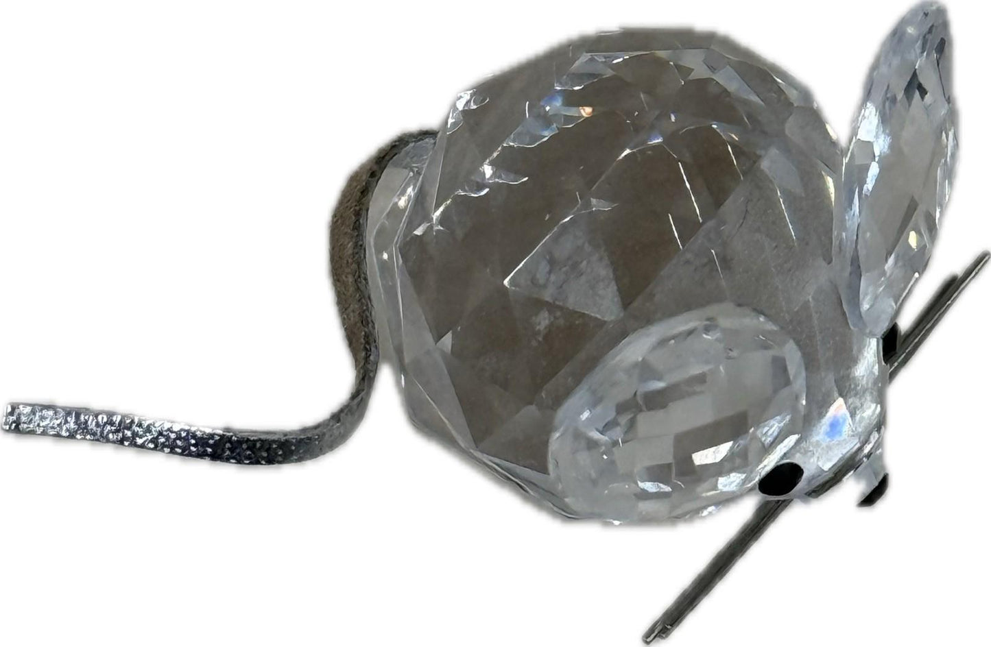 Swarovski Crystal Mouse Mini Figurine Collectible Ornament Glass Animal