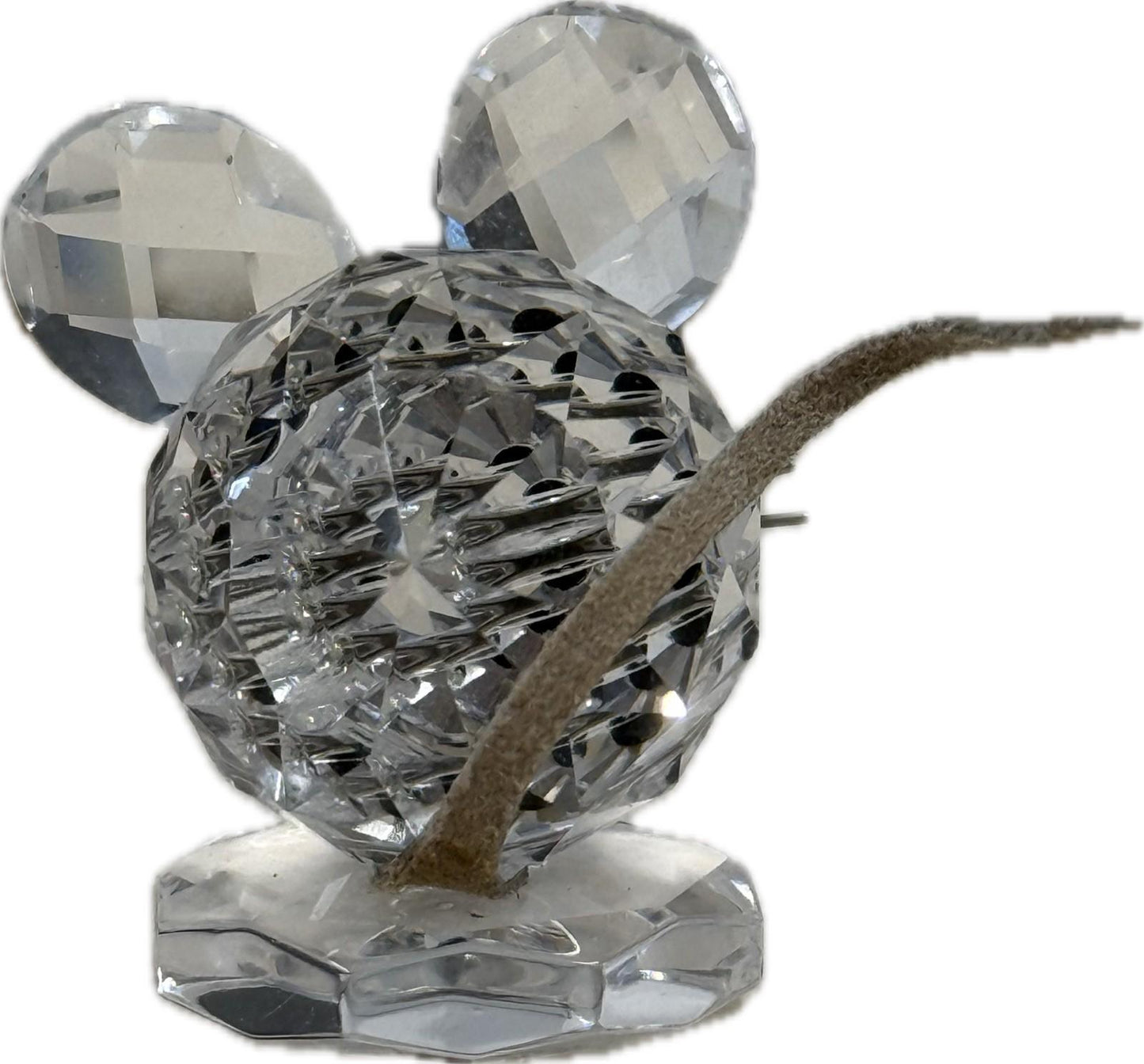 Swarovski Crystal Mouse Mini Figurine Collectible Ornament Glass Animal