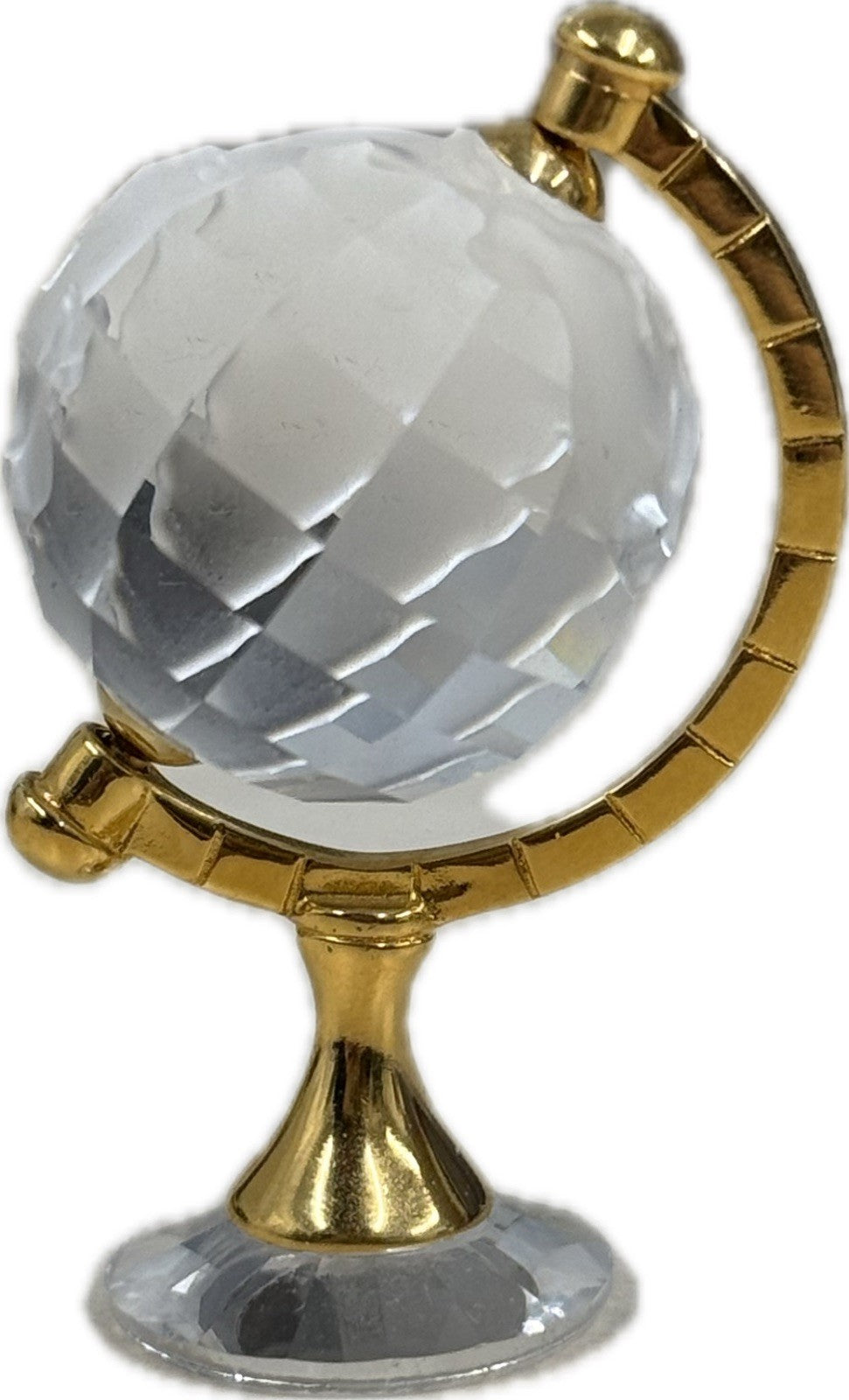 Swarovski Crystal Globe Mini Figurine Collectible Ornament