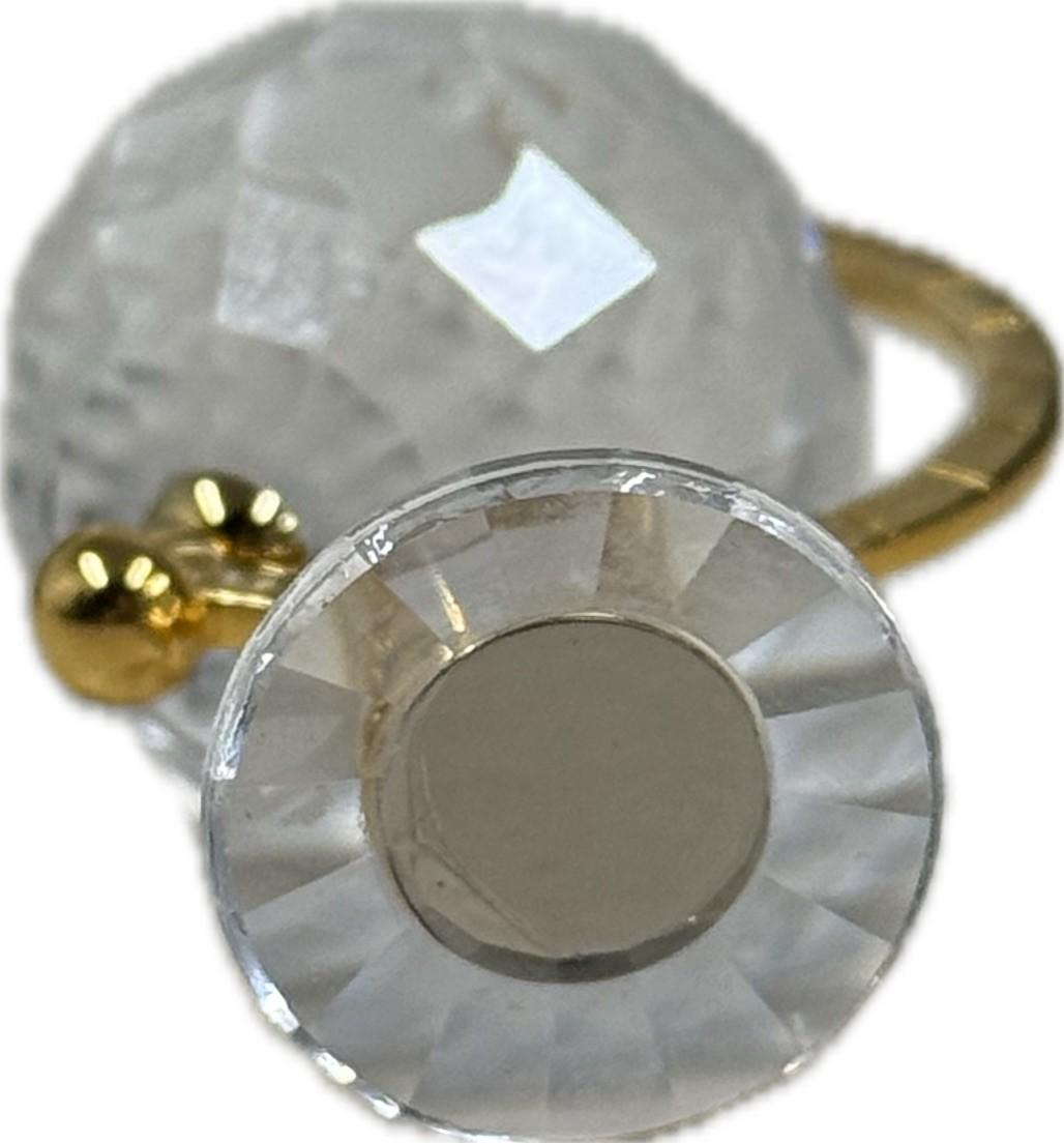 Swarovski Crystal Globe Mini Figurine Collectible Ornament