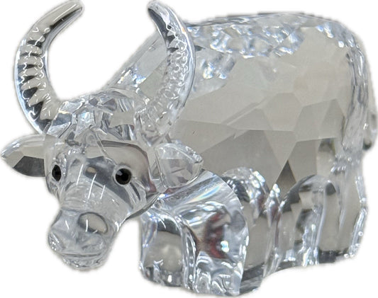 Swarovski Crystal Zodiac Ox Figurine Collectible Ornament