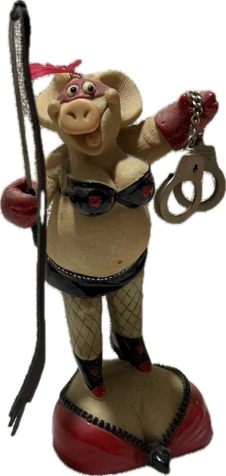 Piggin Dressed To Thrill 2003 David Corbridge Handmade Ceramic Figurine