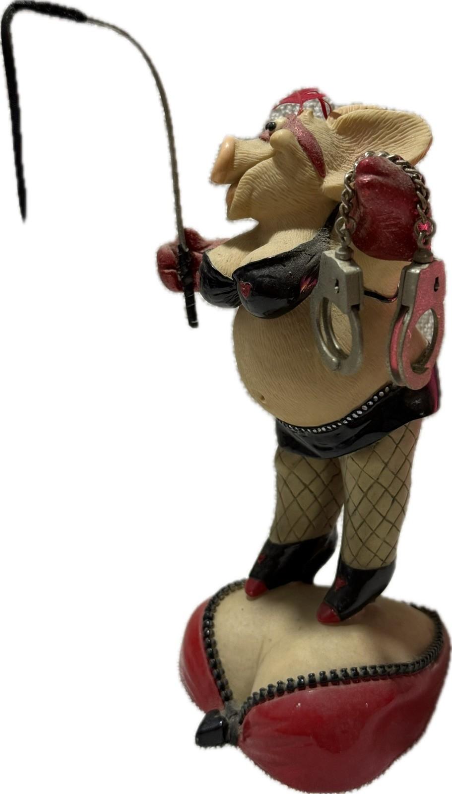 Piggin Dressed To Thrill 2003 David Corbridge Handmade Ceramic Figurine