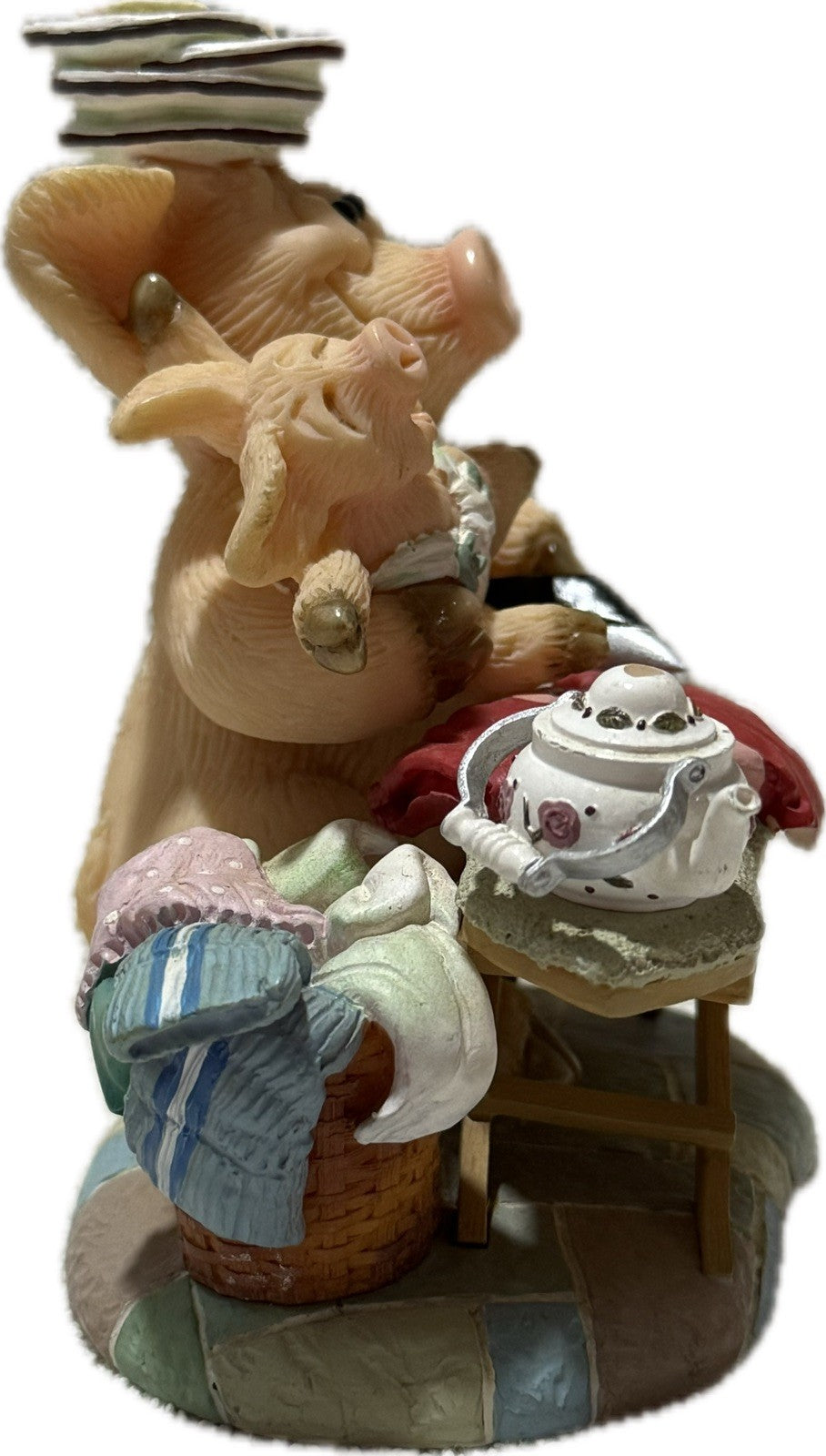 Piggin Wonderwoman 2007 David Corbridge Handmade Ceramic Figurine