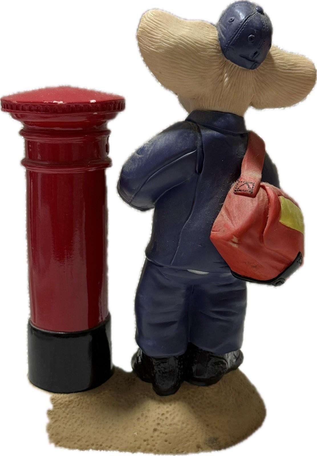Piggin Postie 2003 David Corbridge Handmade Ceramic Figurine