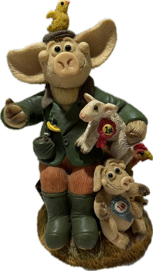 Piggin Best Of British 2002 David Corbridge Handmade Ceramic Figurine