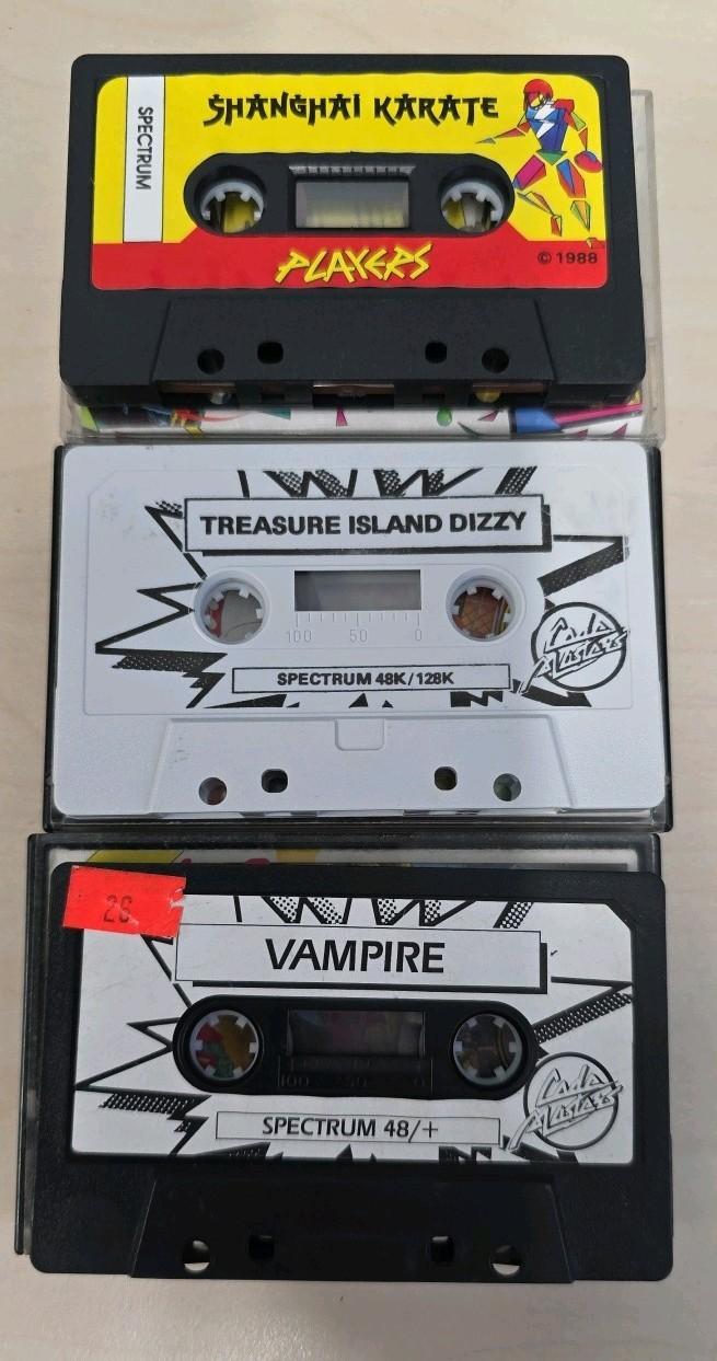 Spectrum 48 128 Games Joblot Vintage Games Retro Gaming