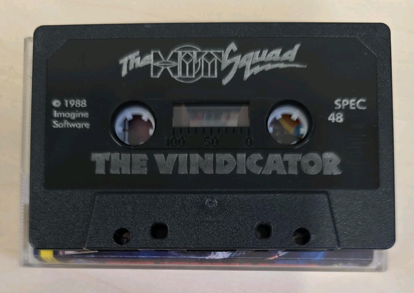 The Vindicator Hit Squad Arcade 14 ZX Spectrum Tape Tested & Working
