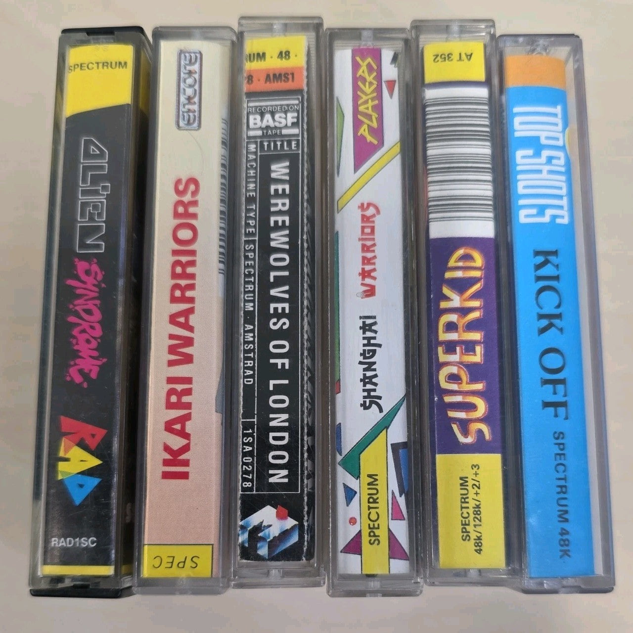 ZX Spectrum Games Bundle Joblot X6 Retro Gaming Vintage -1
