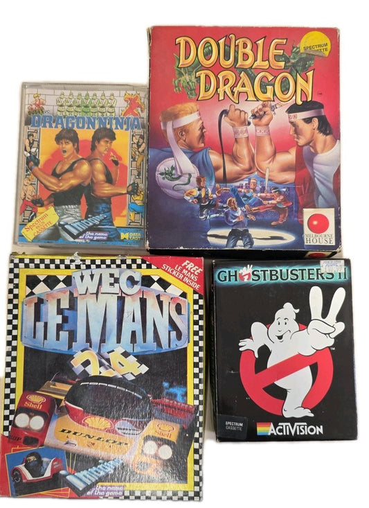 Spectrum Games Bundle X4 Retro Vintage Games Computer Games