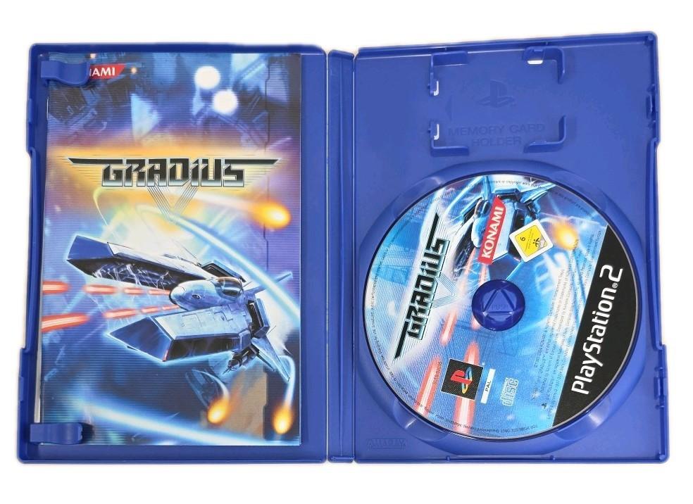 Gradius V PS2 PAL Complete CIB Near Mint Disc Rare Konami Shooter Tested