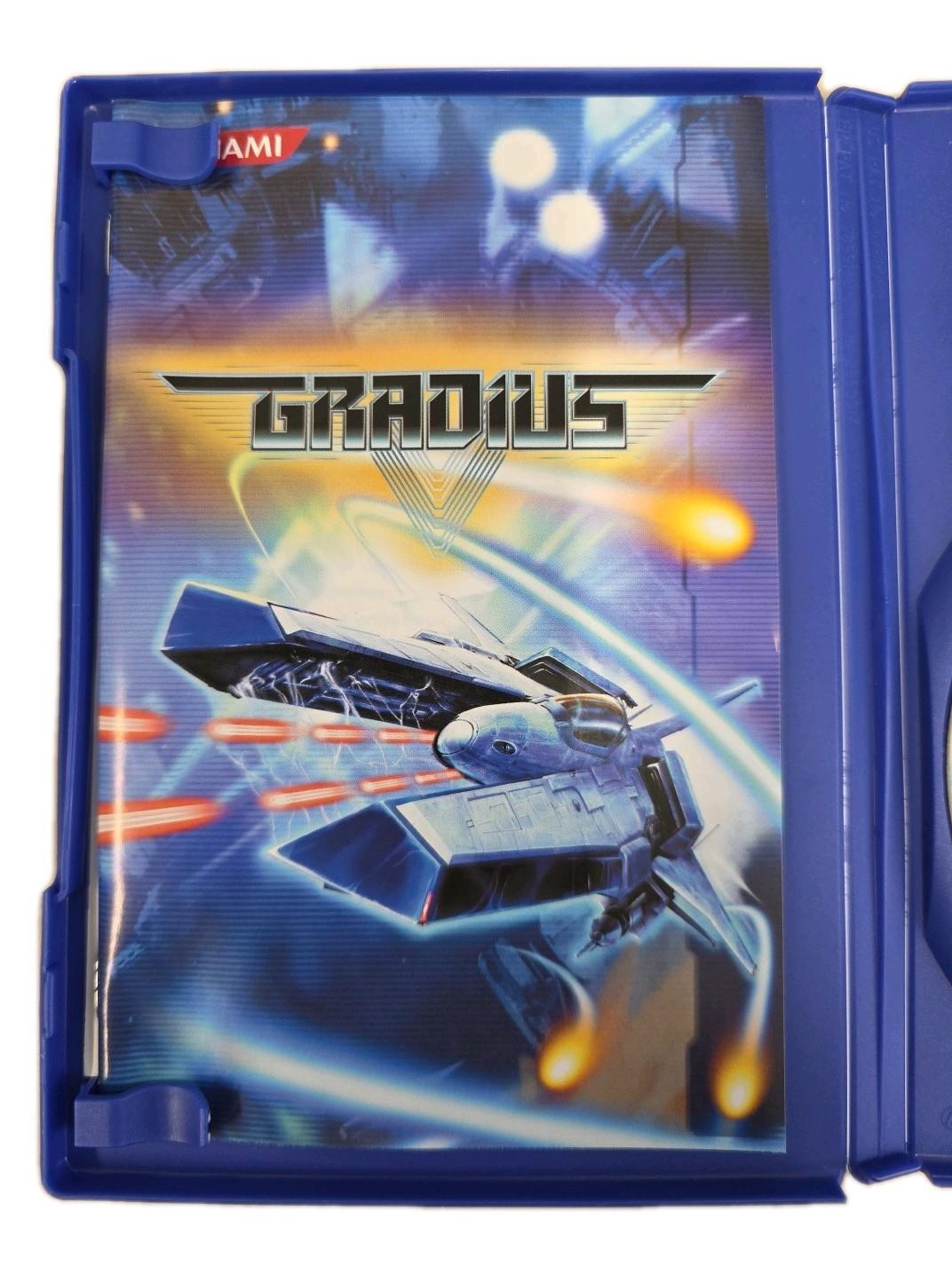 Gradius V PS2 PAL Complete CIB Near Mint Disc Rare Konami Shooter Tested