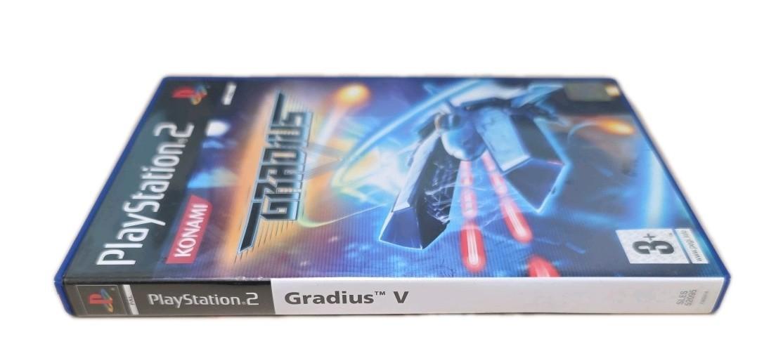 Gradius V PS2 PAL Complete CIB Near Mint Disc Rare Konami Shooter Tested