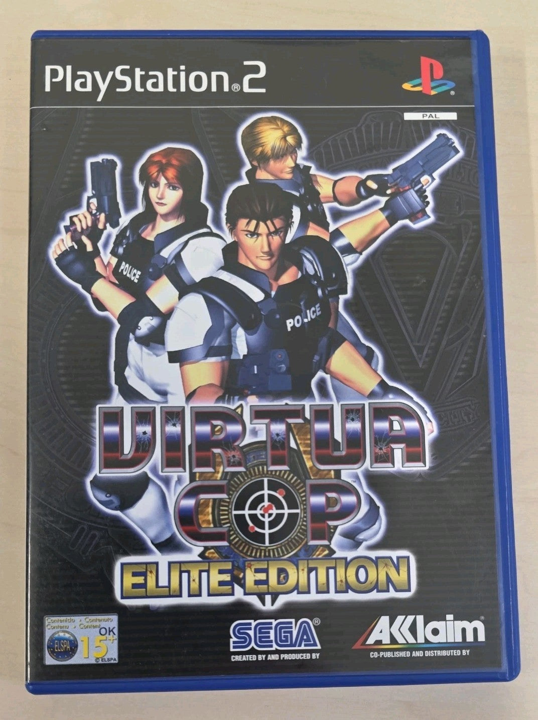 VIRTUA COP Elite Edition Playstation 2 PAL UK PS2 Shooter Game CIB Complete