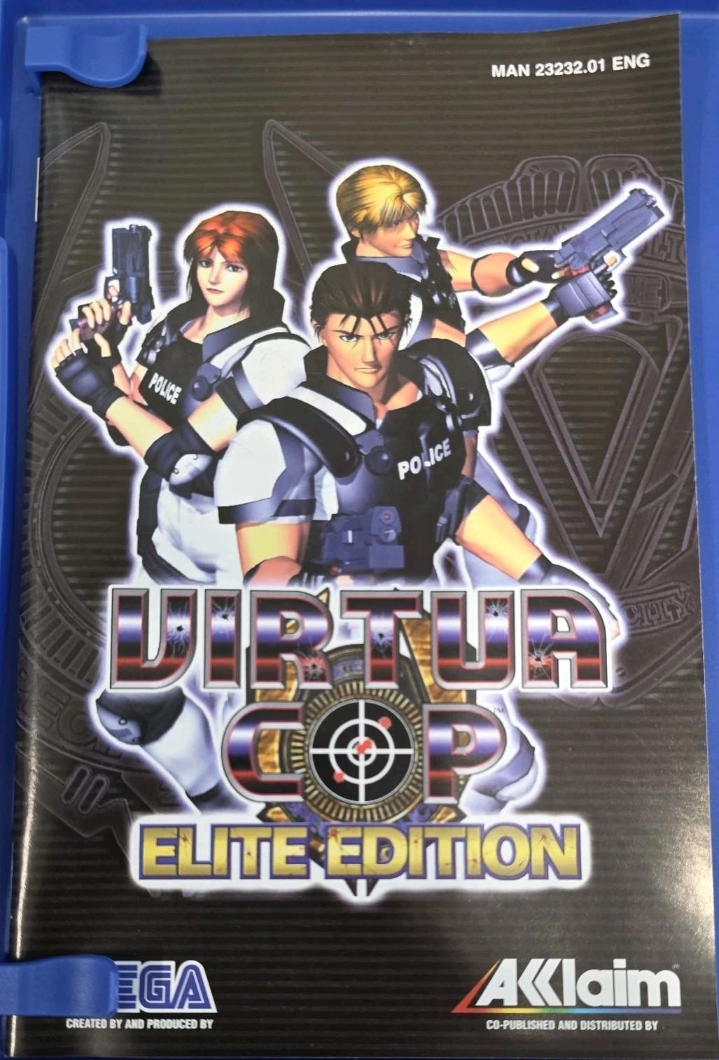 VIRTUA COP Elite Edition Playstation 2 PAL UK PS2 Shooter Game CIB Complete