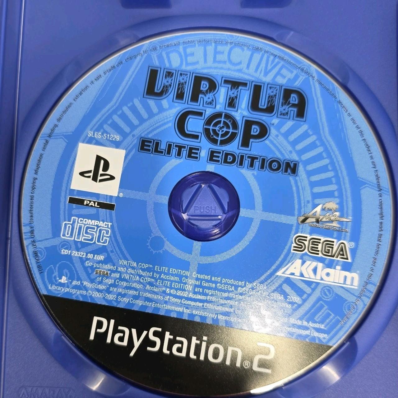 VIRTUA COP Elite Edition Playstation 2 PAL UK PS2 Shooter Game CIB Complete
