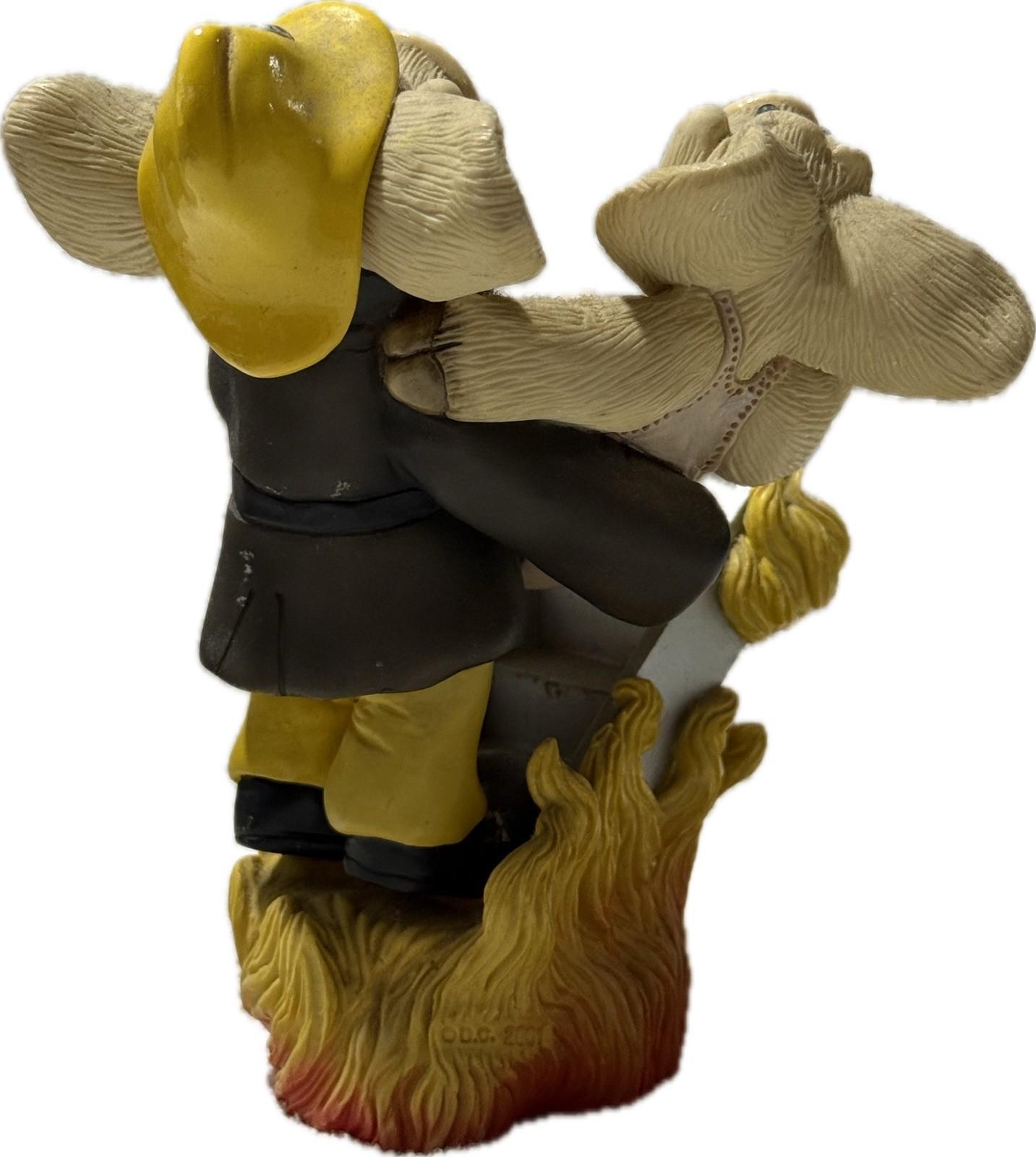 Piggin Hot Stuff 2001 David Corbridge Handmade Ceramic Pig Figurine Spicy