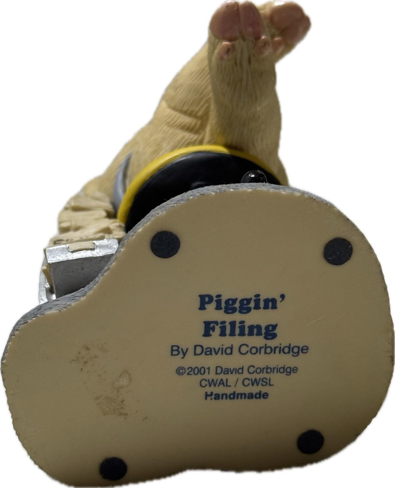 Piggin Filing 2001 David Corbridge Ceramic Figurine