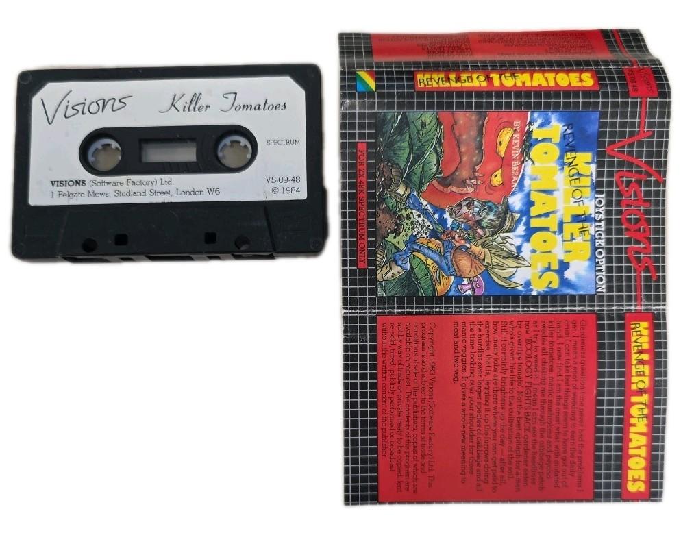 Revenge Of The Killer Tomatoes ZX Spectrum 1989 Boxed Tested VGC Complete