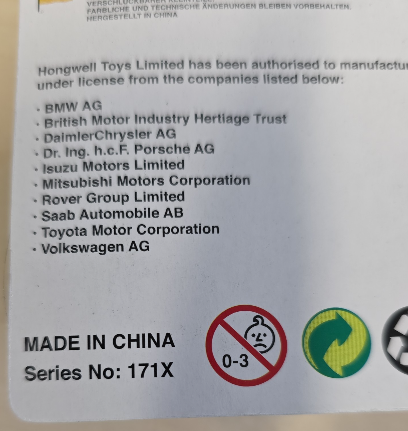 CARARAMA 1:72 Scale Notarzt German BMW Emergency Vehicle Diecast Model