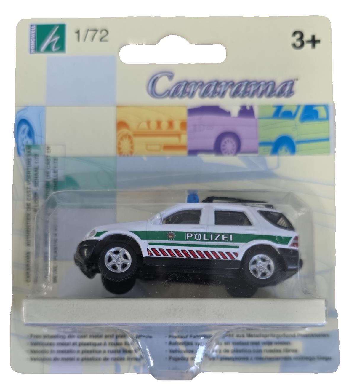 CARARAMA 1:72 Scale Polizei German Mercedes-Benz W164 Police Vehicle Diecast Mod