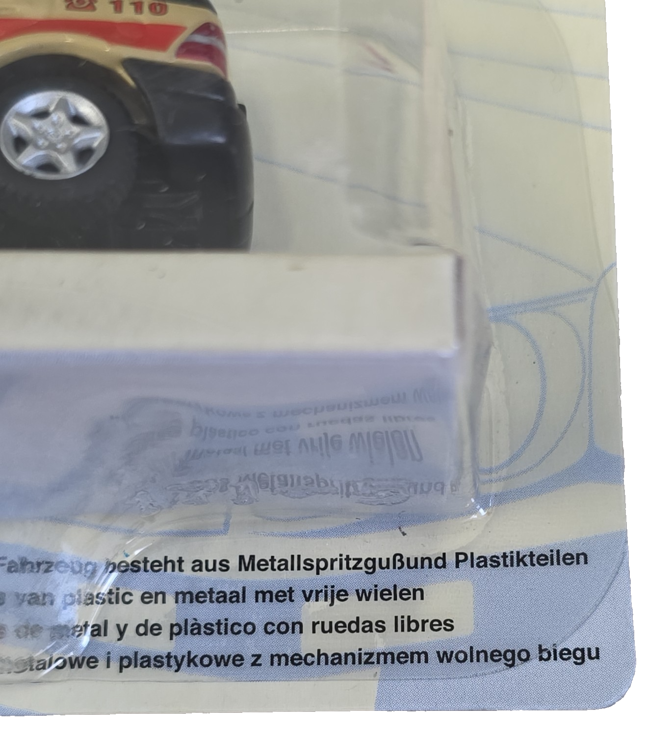 CARARAMA 1:72 Scale Notarzt German Mercedes-Benz W163 Emergency Vehicle Diecast