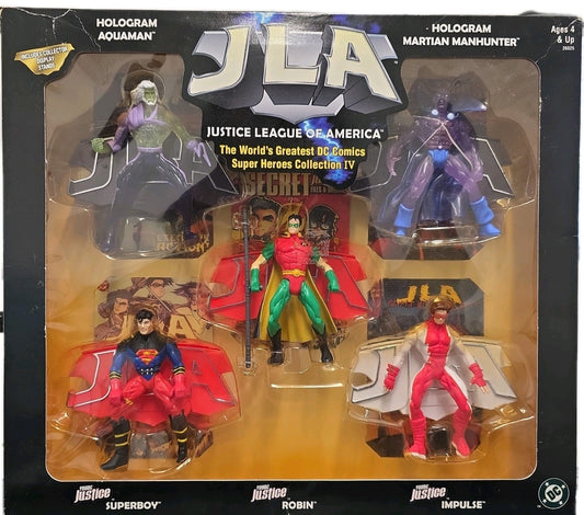 Justice League of America Super Heroes Collection IV Vintage 5" Action Figures B