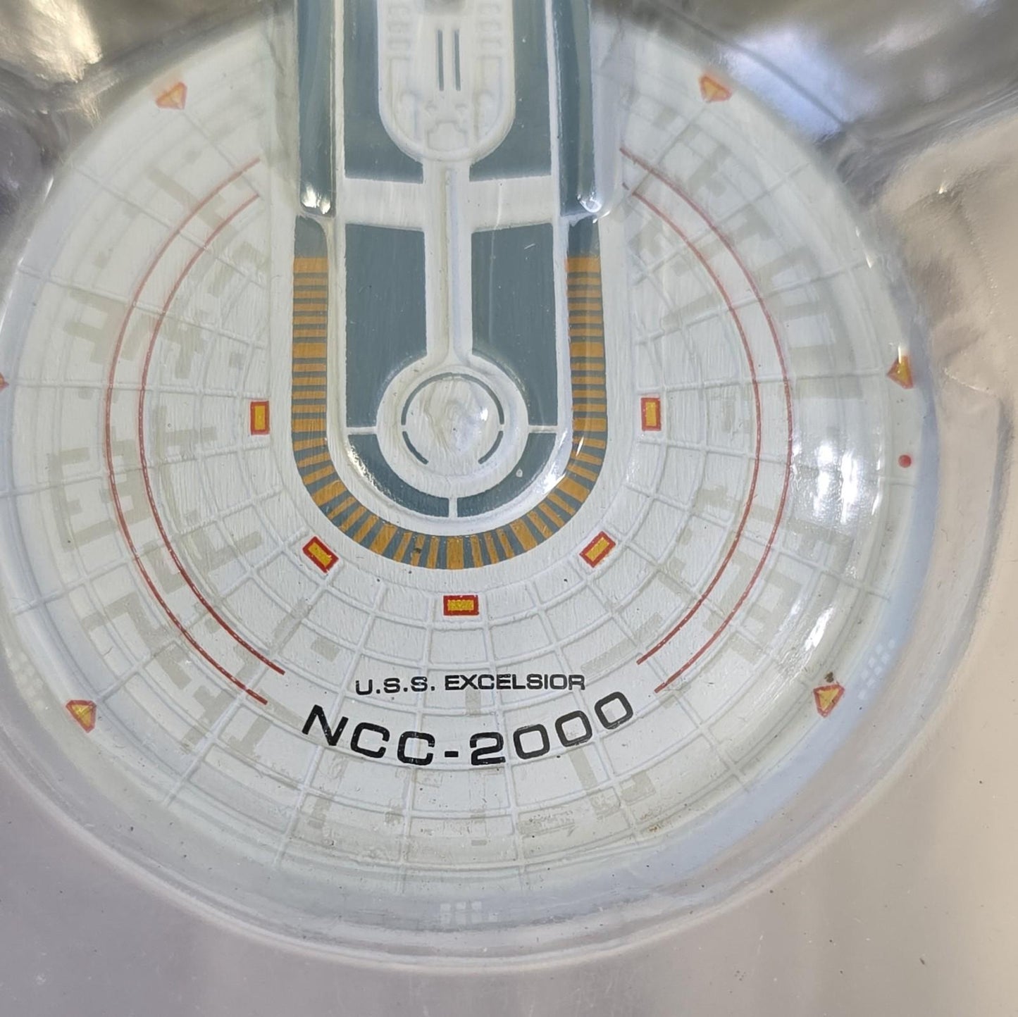 Eaglemoss Star Trek USS Excelsior NCC-2000 Die-Cast Starship Model Boxed