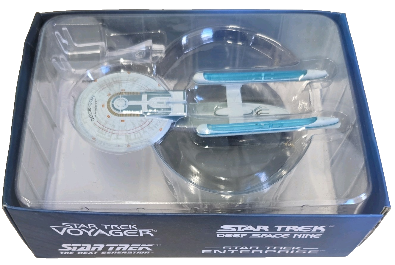 Eaglemoss Star Trek USS Excelsior NCC-2000 Die-Cast Starship Model Boxed