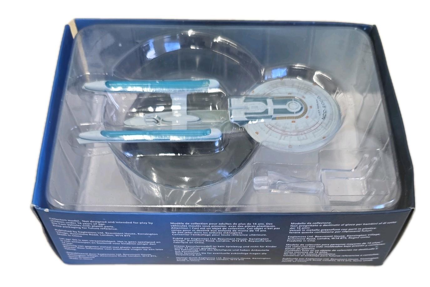 Eaglemoss Star Trek USS Excelsior NCC-2000 Die-Cast Starship Model Boxed