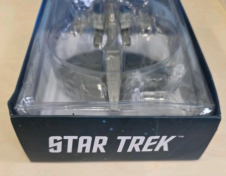 Eaglemoss Star Trek Andorian Warship 6766-A/A Enterprise Die-Cast Model Boxed