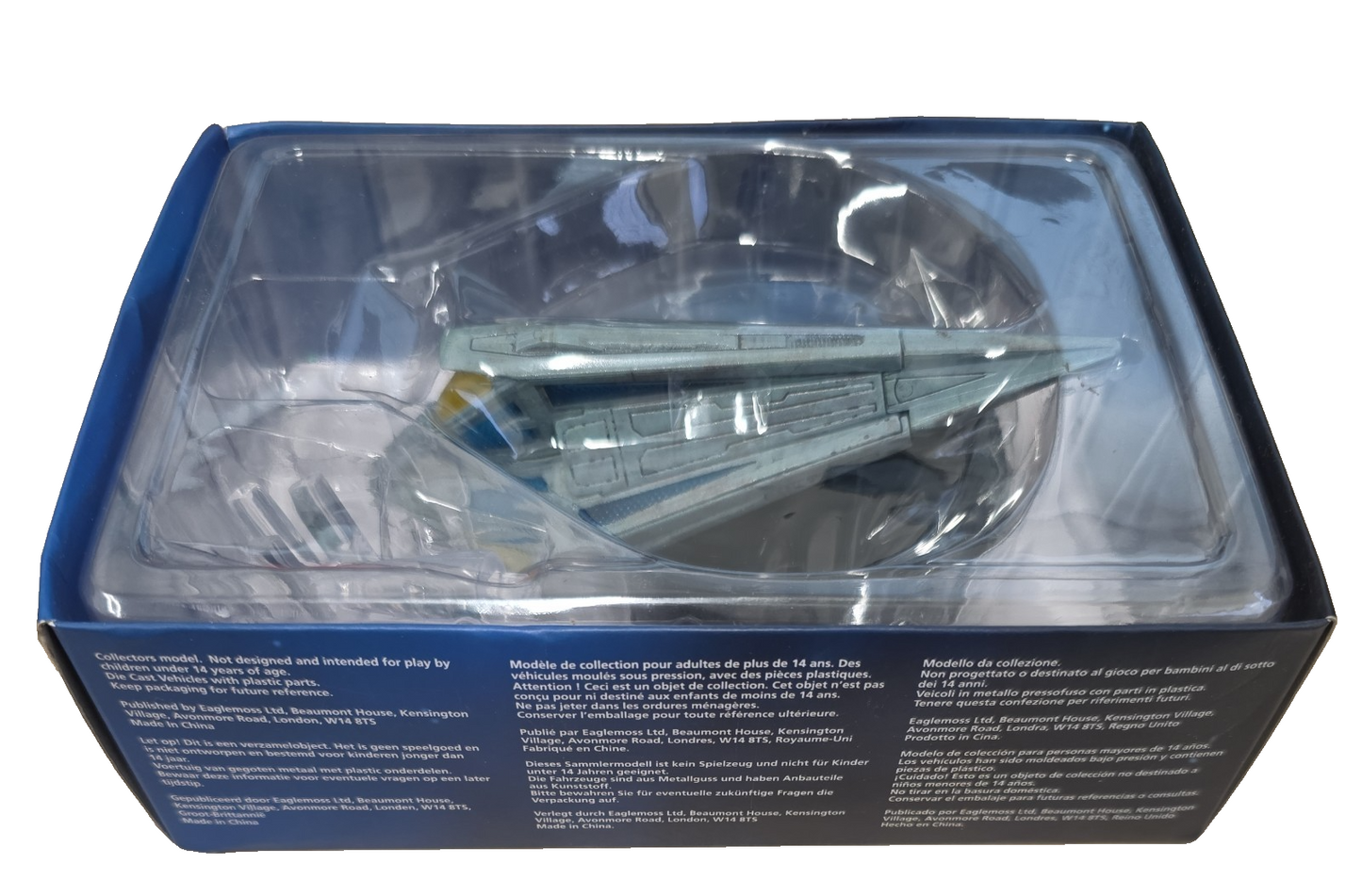 Eaglemoss Star Trek Tholian Web Spinner 4266-A/A Die-Cast Model With Stand