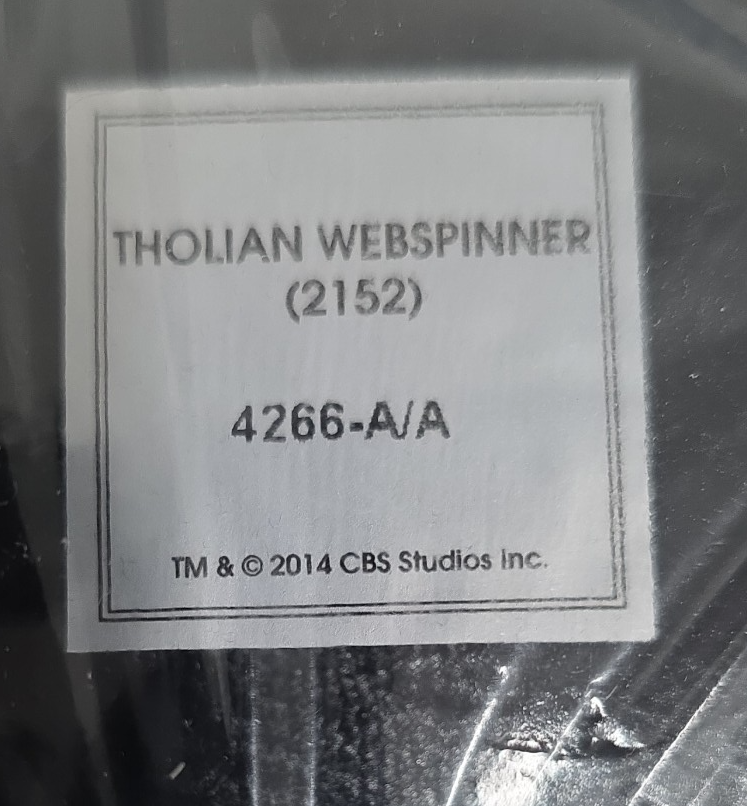 Eaglemoss Star Trek Tholian Web Spinner 4266-A/A Die-Cast Model With Stand