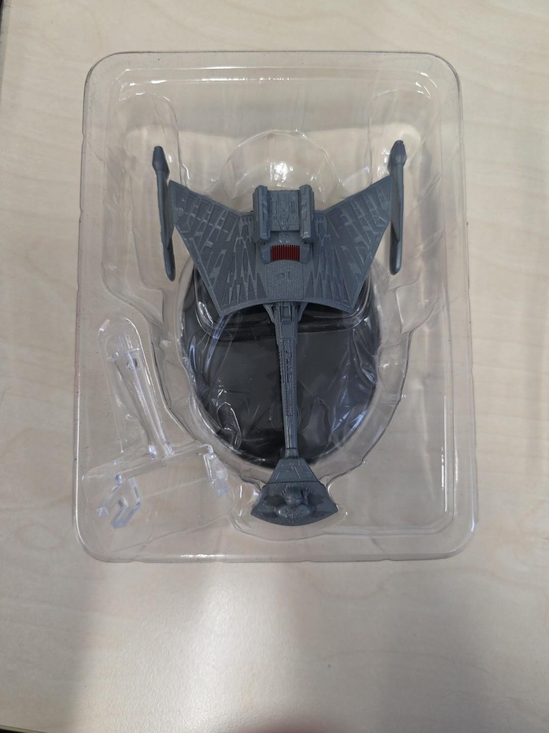 Eaglemoss Star Trek K't'inga Class Battlecruiser 0526-A/F Model With Stand