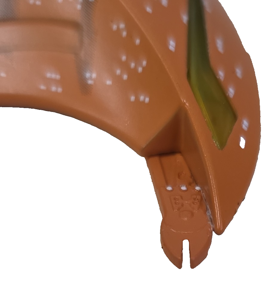 Eaglemoss Star Trek Ferengi Marauder D'Kora Class Starship Model With Stand