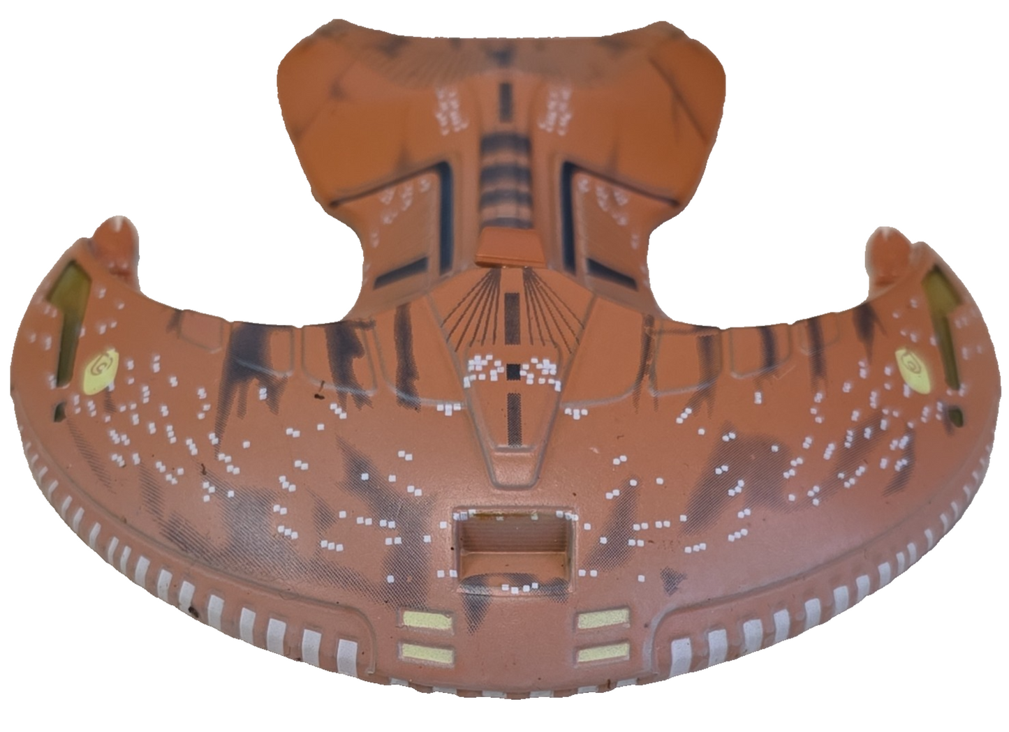 Eaglemoss Star Trek Ferengi Marauder D'Kora Class Starship Model With Stand