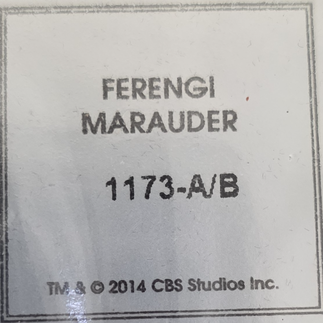 Eaglemoss Star Trek Ferengi Marauder D'Kora Class Starship Model With Stand