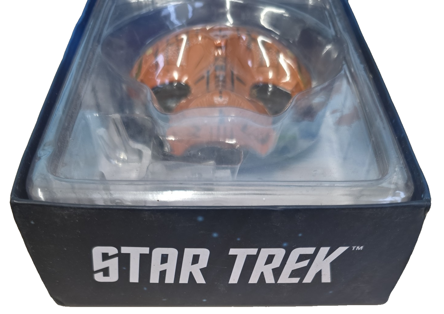 Eaglemoss Star Trek Ferengi Marauder D'Kora Class Starship Model With Stand
