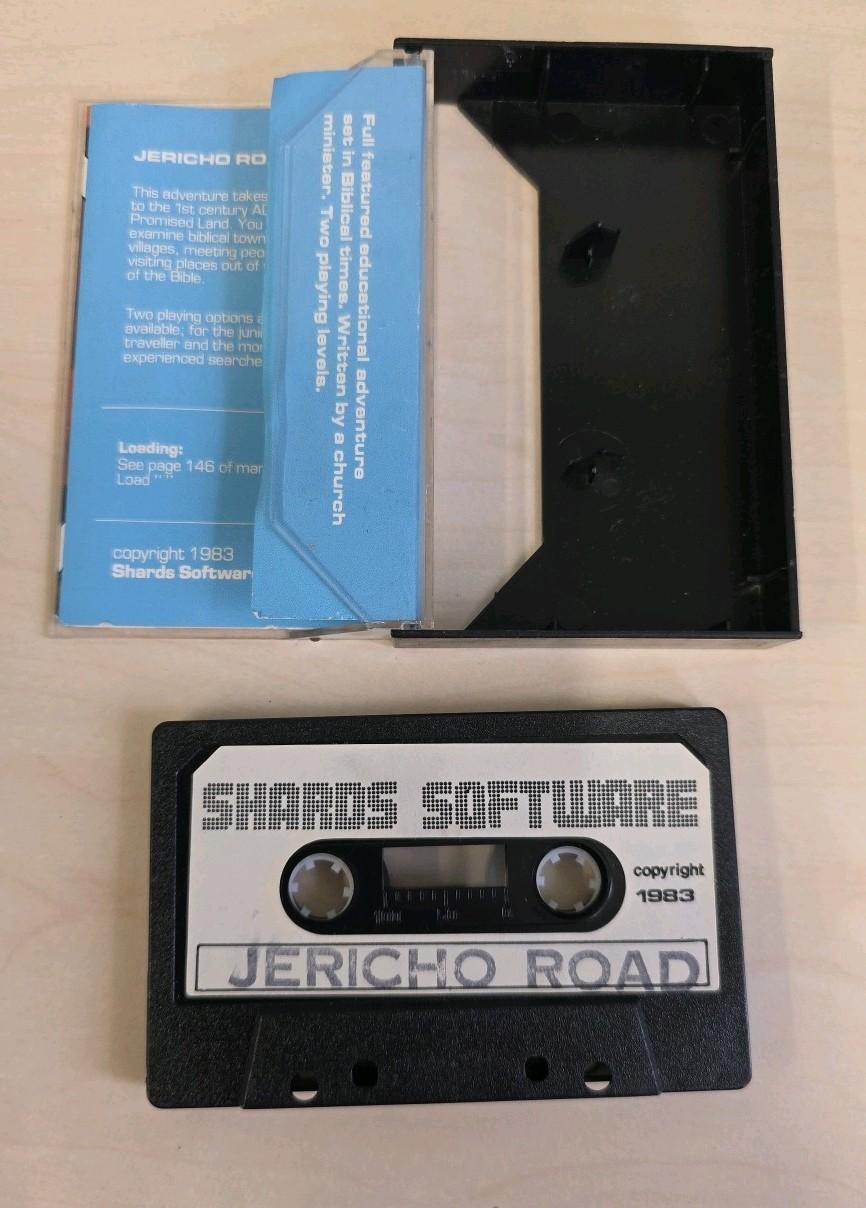 Jericho Road ZX Spectrum 48K Game Cassette Shards Software Tested