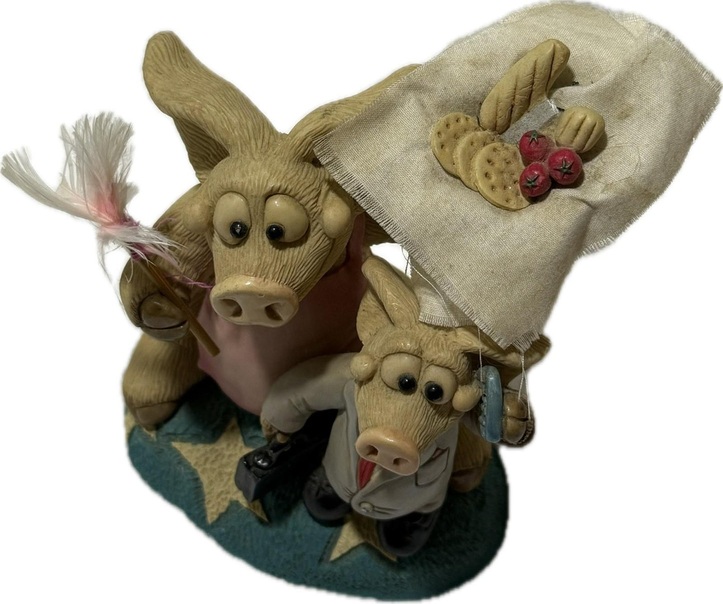 Piggin Domestic Goddess 2001 David Corbridge Ceramic Figurine