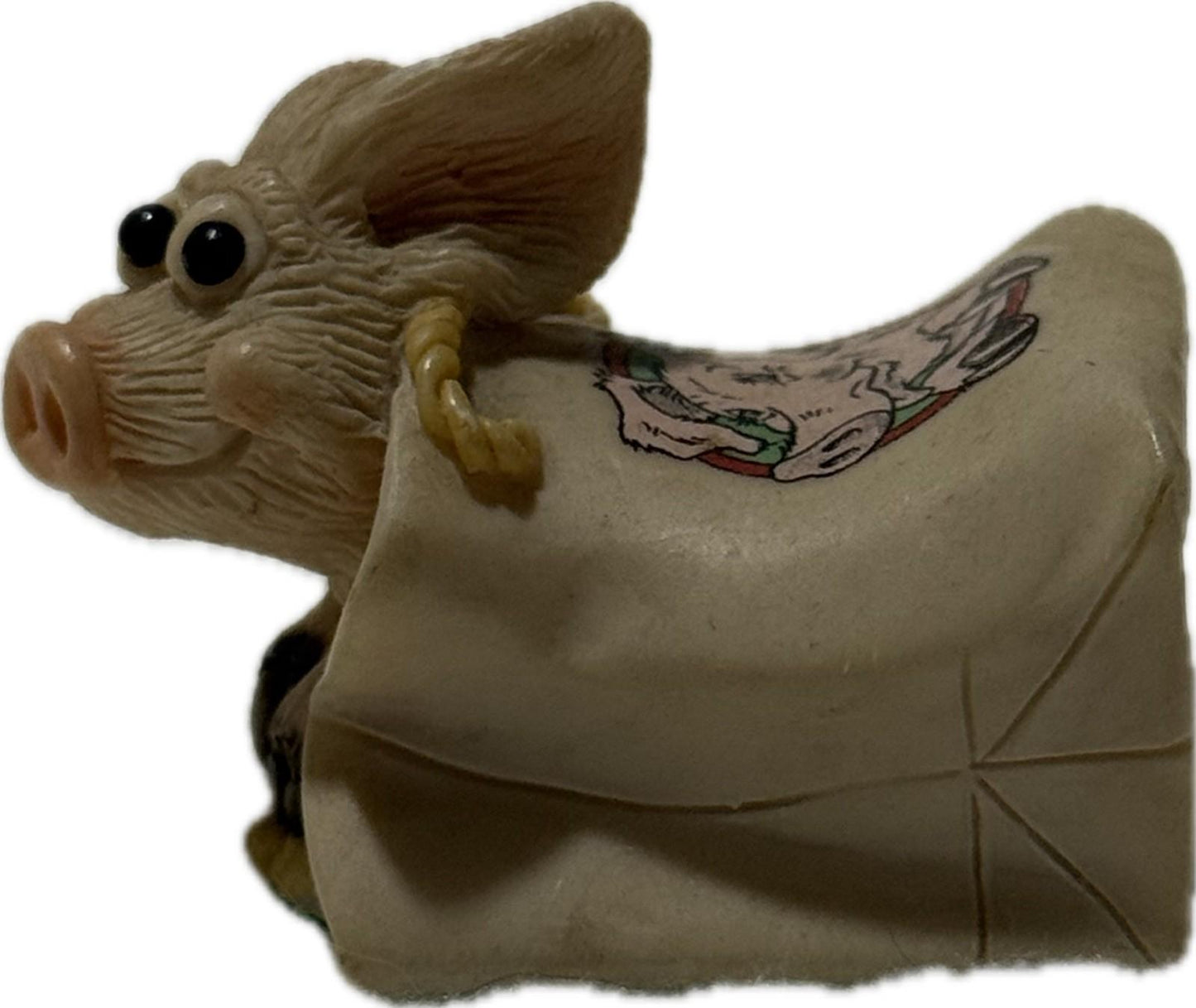 Piggin Takeaway 1997 David Corbridge Handmade Ceramic Figurine