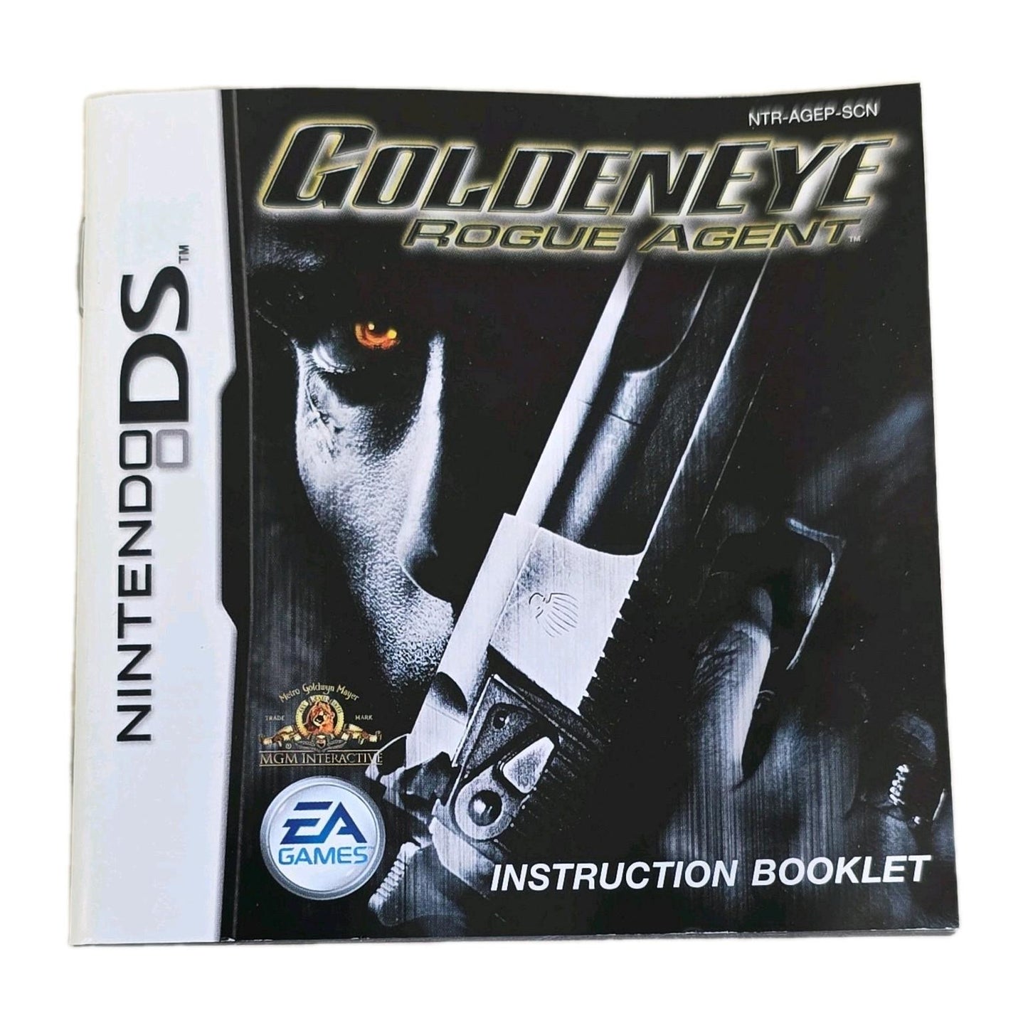Nintendo DS GoldenEye 007 Rogue Agent Game NTR-AGEP With Instruction Booklet