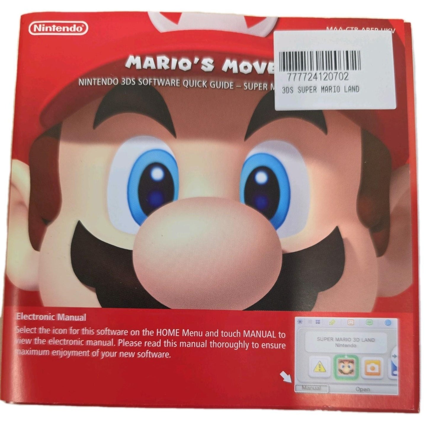 Super Mario 3D Land Nintendo 3DS Game PEGI 3+ Platform