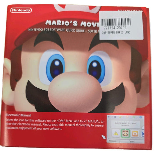 Super Mario 3D Land Nintendo 3DS Game PEGI 3+ Platform