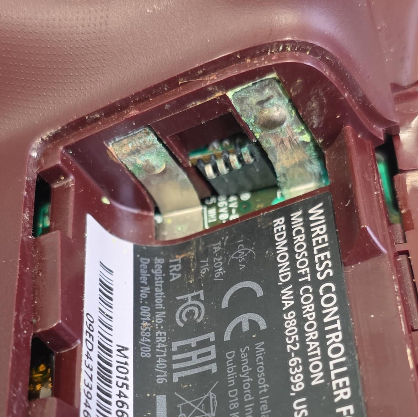 Xbox One Wireless Controller Red Microsoft Tested Working