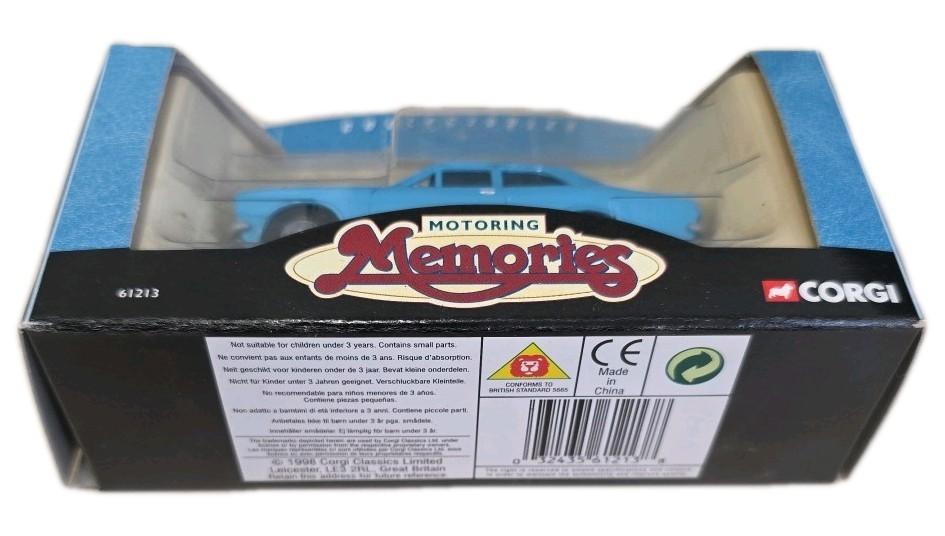 Corgi Ford Cortina Mk2 Motoring Memories 61213 Boxed Die-Cast