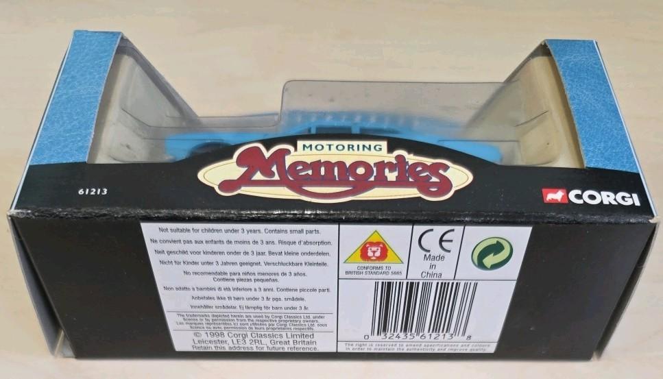 Corgi Ford Cortina Mk2 Motoring Memories 61213 Boxed Die-Cast