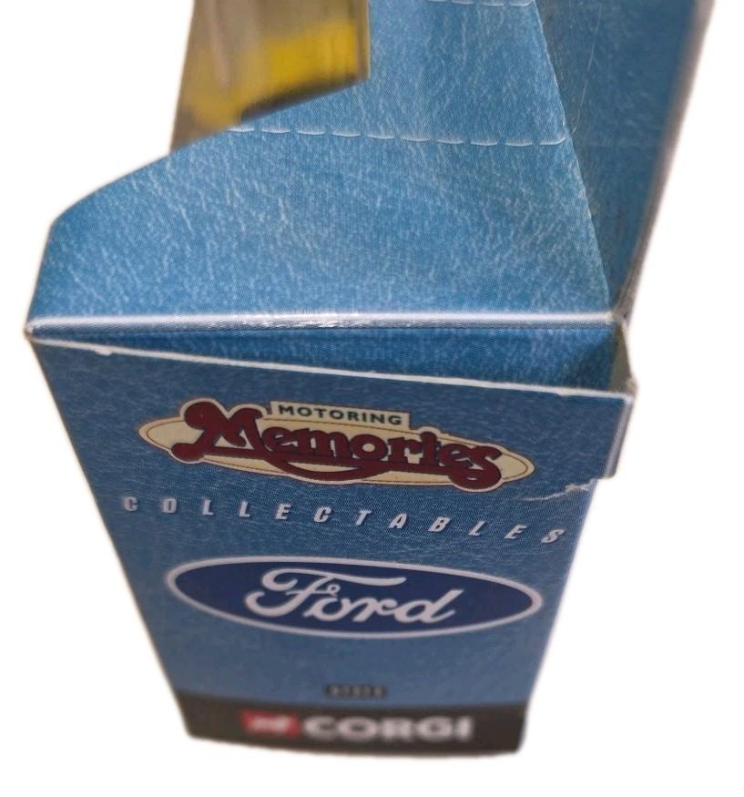 Corgi Ford Capri Mk1 Yellow Motoring Memories 61213 Boxed Die-Cast Model