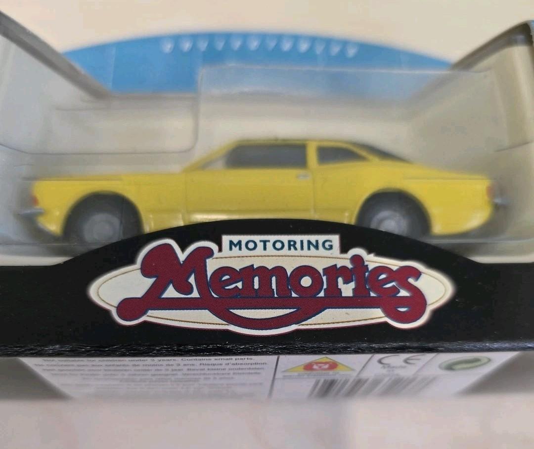 Corgi Ford Capri Mk1 Yellow Motoring Memories 61213 Boxed Die-Cast Model