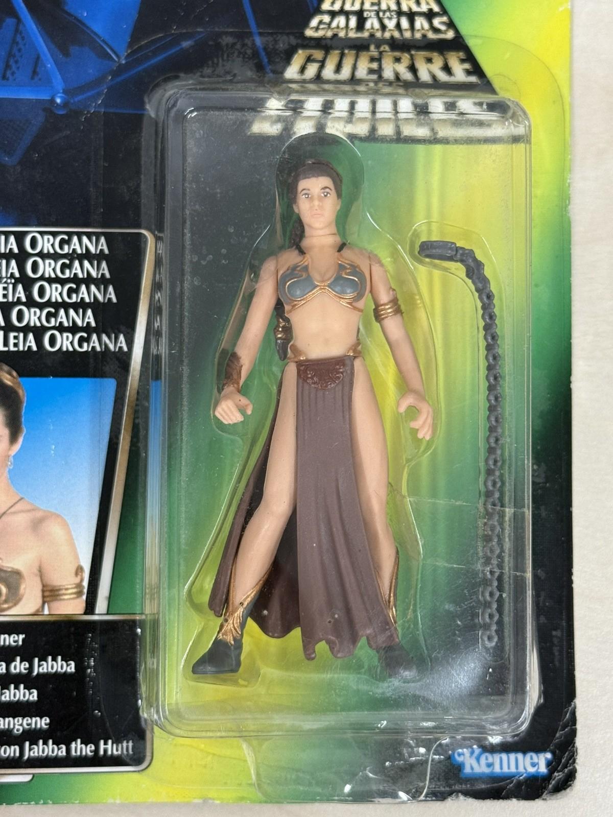 Star Wars Princess Leia Jabba Prisoner POTF 1997 Kenner MOC Figure